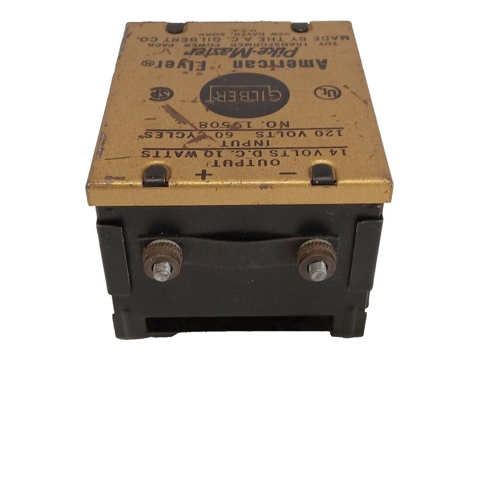 Gilbert American Flyer 19508 Pike-Master 14 Volt Slot Car Transformer-Tested - Picture 8 of 8